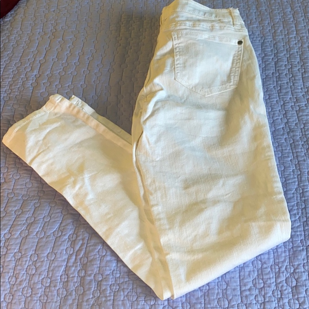 XXI white skinny stretch jeans size 28 worn once